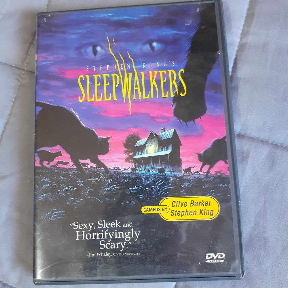 Sleepwalkers DVD 1992 Stephen King Clive Barker Horror